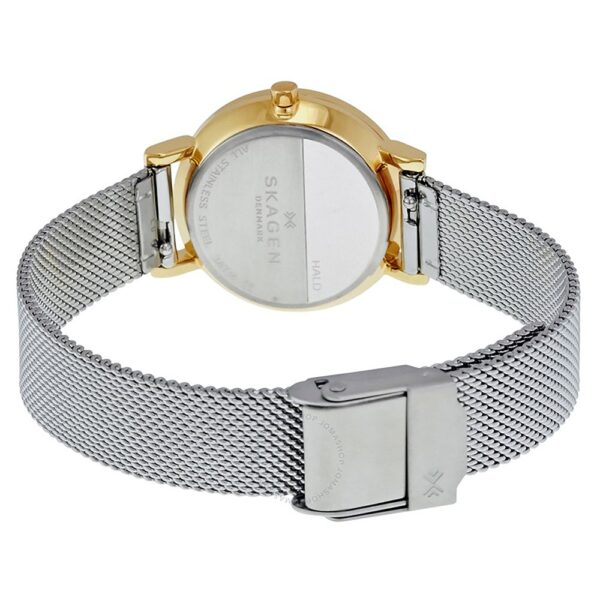 Skagen Hald Analog White Dial Women"s Watch