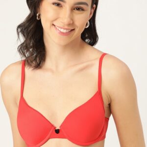 DressBerry Solid Underwired Lightly Padded T-shirt Bra