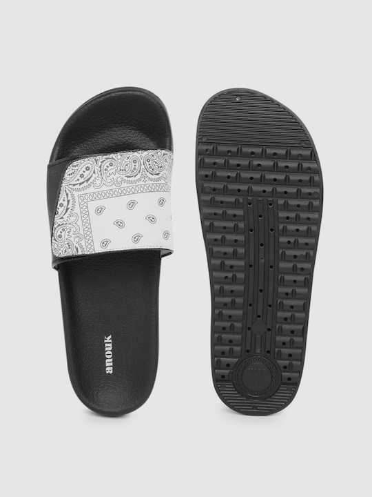 Anouk Women Paisley Print Sliders