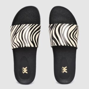 Kook N Keech Women Animal Print Sliders