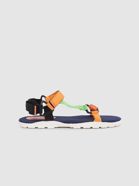 Kook N Keech Women Color blocked Sports Sandals