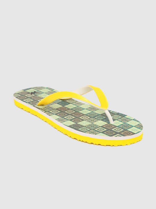 Kook N Keech Women Geometric Print Thong Flip-Flops