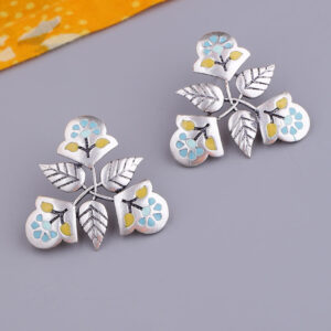 Bagh E Fiza Floral Motifs Earrings