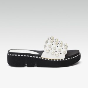 ELLE Women White Embellished Heels