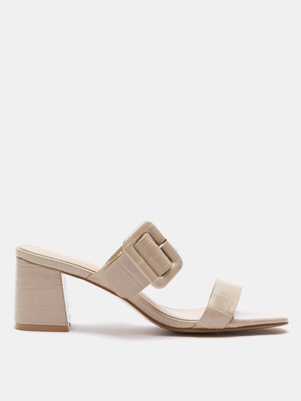 Shoexpress Women Beige Heels Sandal