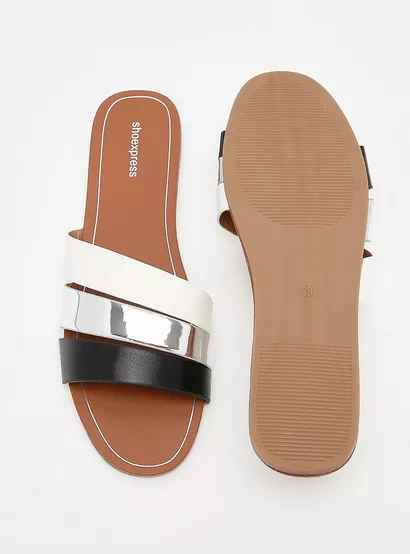 Shoexpress Strappy Open Toe Slide