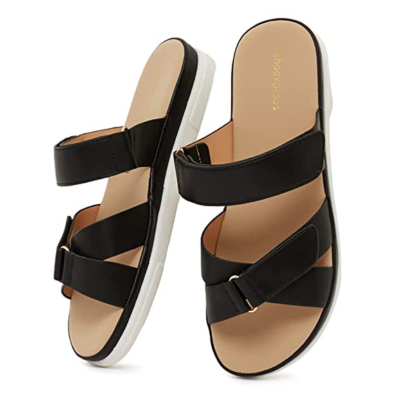 Shoexpress Women Sandals with Crisscross Straps