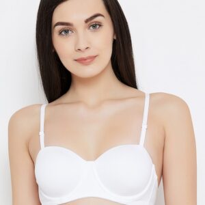 C9 AIRWEAR White Solid Bra