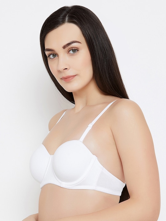 C9 AIRWEAR White Solid Bra