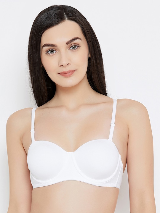 C9 AIRWEAR White Solid Bra