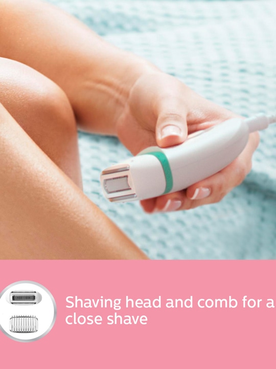 Philips Satinelle Corded Compact 2-in-1 Shaver & Epilator - For Legs