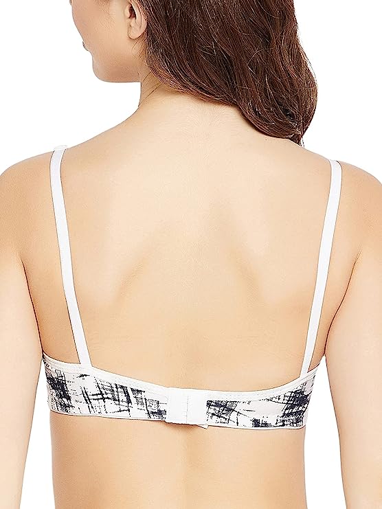 Clovia Women"s Non-Padded Non-Wired Full Cup Printed Bra