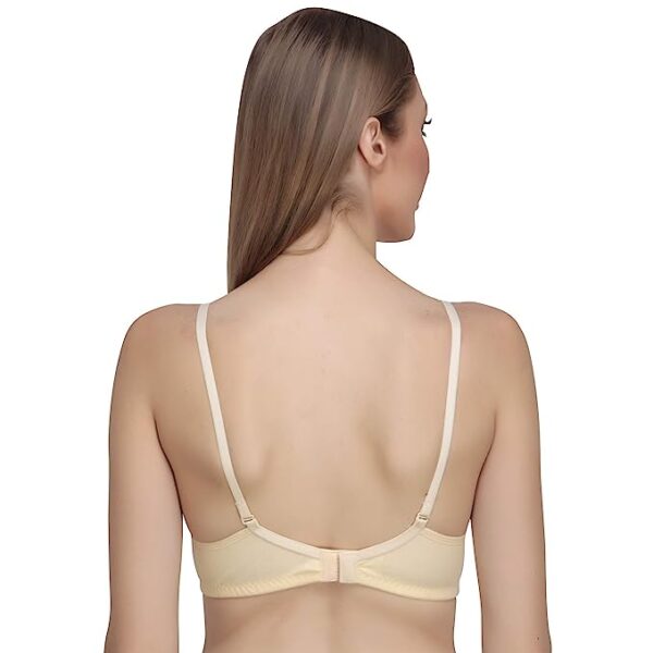 Liigne Women Padded Full Coverage Non Wired Seamless Pushup Soft Cup Bra