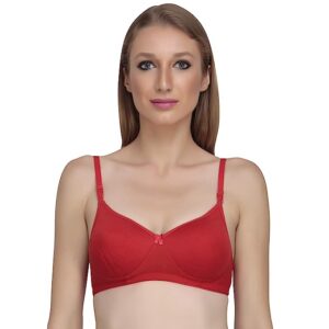 Liigne Women Padded Full Coverage Non Wired Seamless Pushup Soft Cup Bra