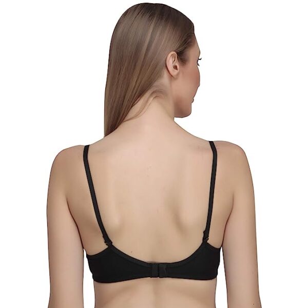 Liigne Women Padded Full Coverage Non Wired Seamless Pushup Soft Cup Bra