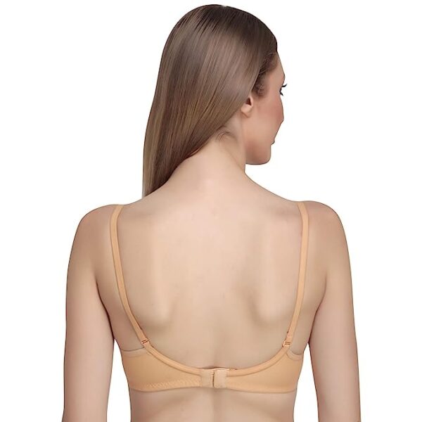 Liigne Women Padded Full Coverage Non Wired Seamless Pushup Soft Cup Bra