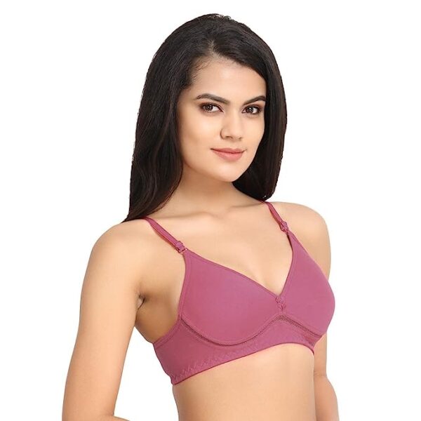 VERMILION Women"s Seamless Moulded T-Shirt Bra