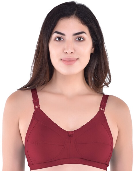 VERMILION Women"s Non-Wired Full-Coverage T-shirt Bra