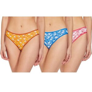 UCB Women"s Cotton Bikini (Pack of 3)(Colors & Print May Vary)