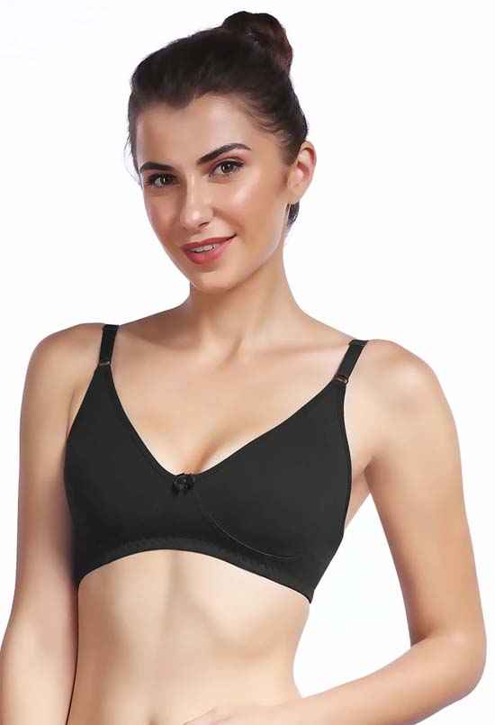 Strawberry Lenceria Molded Encircled Non Padded Bra