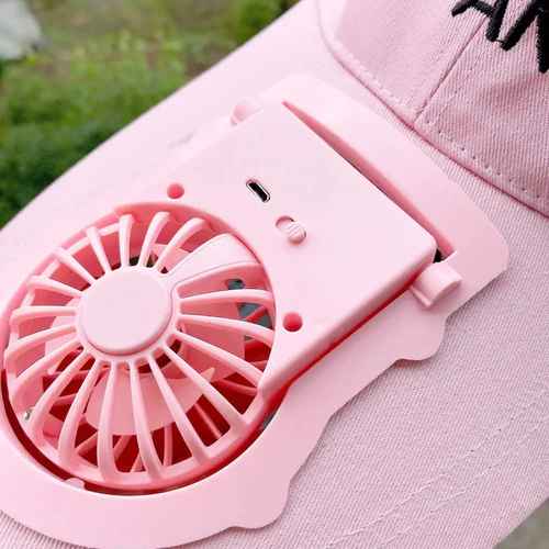 Jack Williams Mini Rechargeable Fan Portable Powered Hat Cap Fan