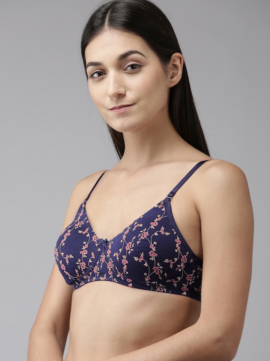 Van Heusen Floral Seamless Antibacterial Non Padded Shaper Bra