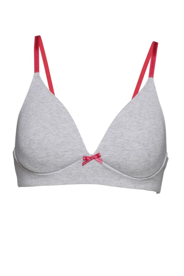 Women Anti Bacterial Padded Live-In Bra - Wireless And No Slip Strap