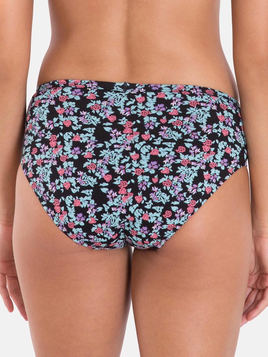 Jockey Women Comfort Printed Hipster Briefs (Pack of 3)