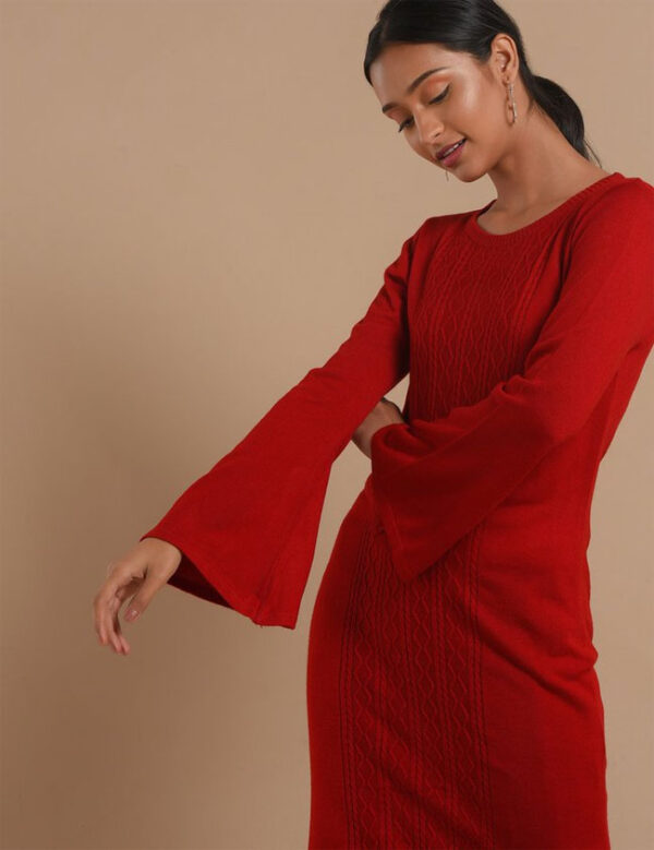 IMARA  Classic Sweater Meets Short Kurta