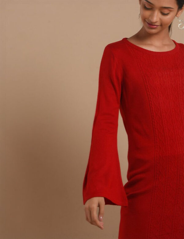 IMARA  Classic Sweater Meets Short Kurta