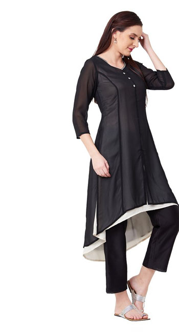 IMARA  Layered A-Line Kurta