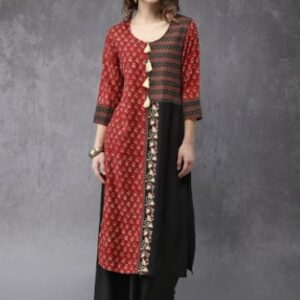 Anouk Printed Kurta with Palazzo