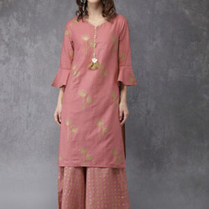 Anouk Printed Kurta with Palazzo