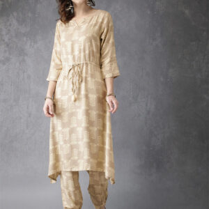 Anouk Printed Kurta with Trousers