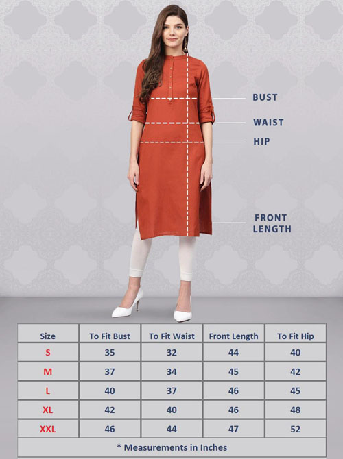 Biba Women  Woven Design Straight Kurta