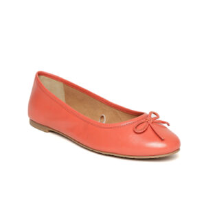 United Colors of Benetton Women Coral Solid Ballerinas