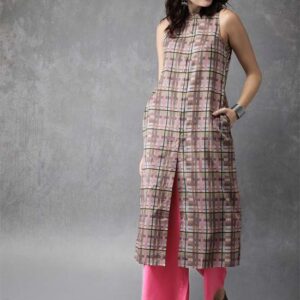 Anouk Women Printed Kurta with Trousers