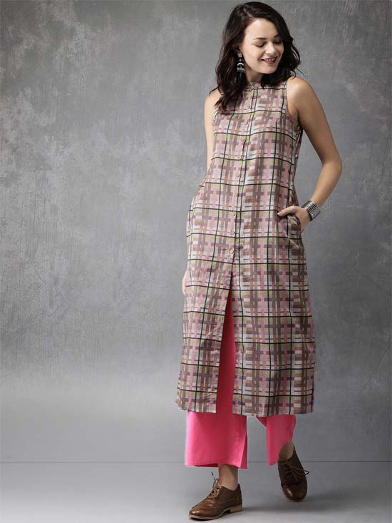 Anouk Women Printed Kurta with Trousers