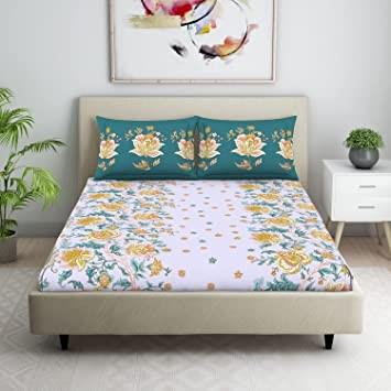 Welspun Evanna Cotton Poly Bedsheet