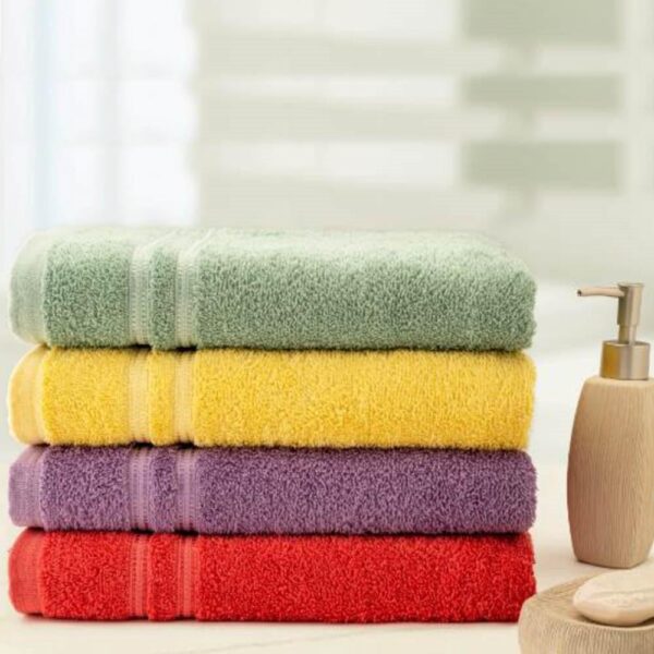 Welspun Splender Bath Towel, Pistachio Colour,  1PC