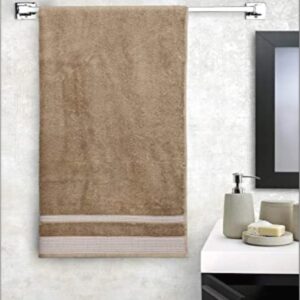 Welspun Hygro Bath Towel, Taupe, 1 PC