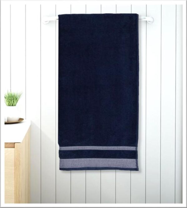 Welspun Hygro Bath Towel, midnight Blue, 1 PC.