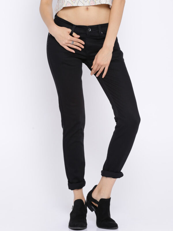 Pepe Jeans Black Frisky Slim Fit Jeans