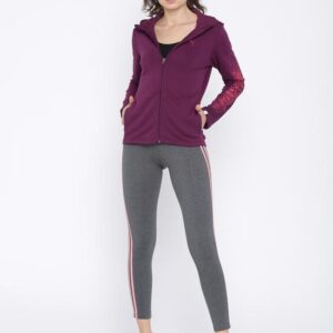 Puma Women Solid ENERGIZED FZ Sporty Jacket