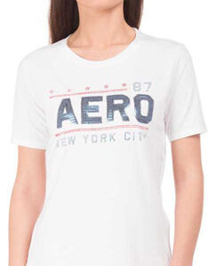 Aeropostale  Self Design Women Round Neck T-Shirt