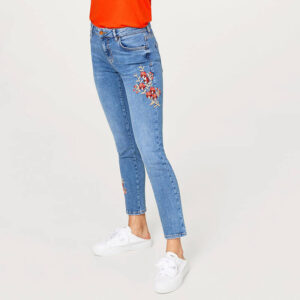 ESPRIT Women"s Embroidered Side Jeans Code 068EE1B005 / C