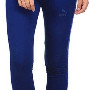 Puma Solid Women Blue Tights