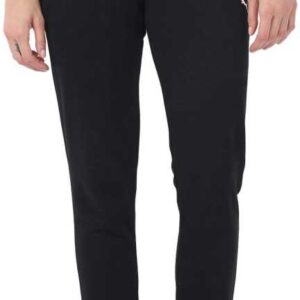 Puma Solid Women Black Track Pants