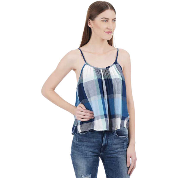 Aeropostale  Casual Noodle Strap Printed Women Top