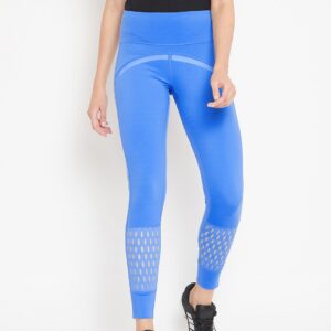 ADIDAS by Stella McCartney Women Blue Believe This Training Tights